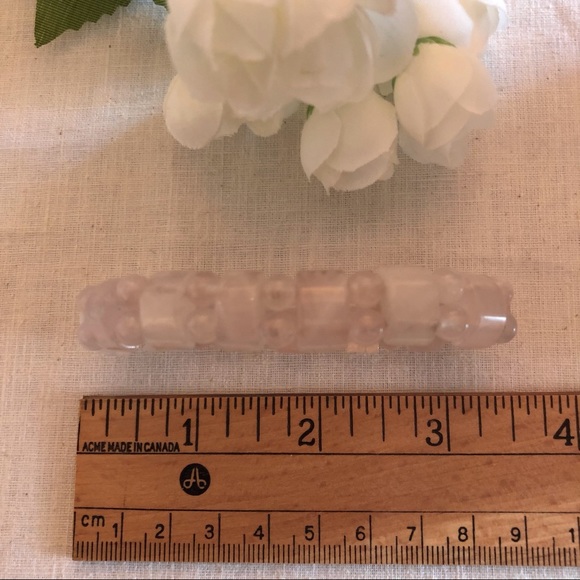 Rose Quartz Double Strand Beaded Bracelet - Picture 3 of 3